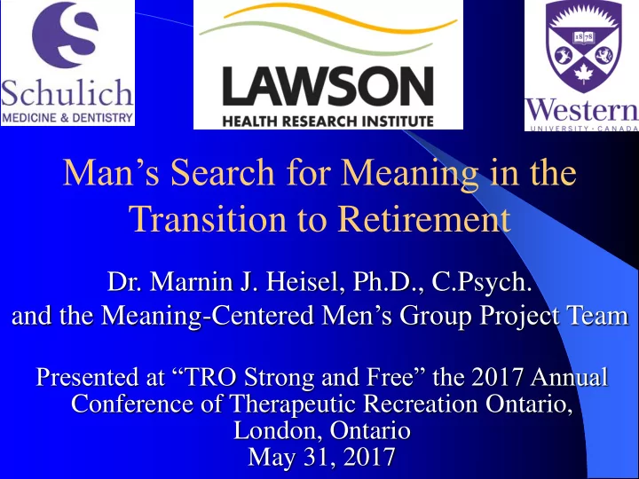 man s search for meaning in the