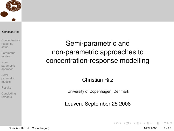 semi parametric and