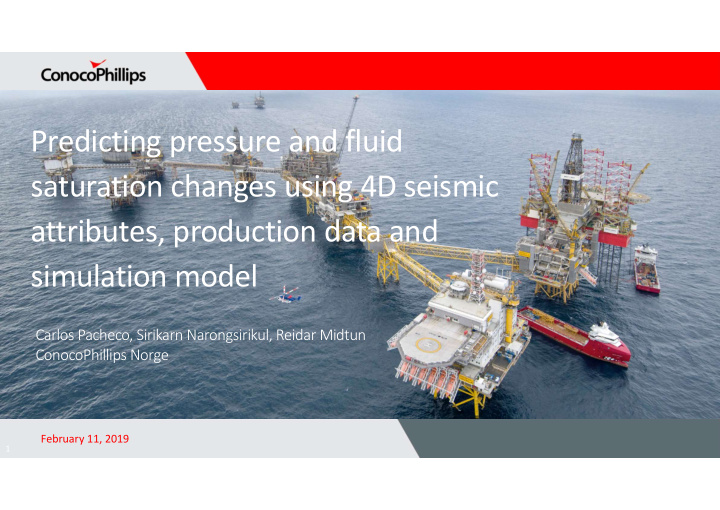 predicting pressure and fluid saturation changes using 4d