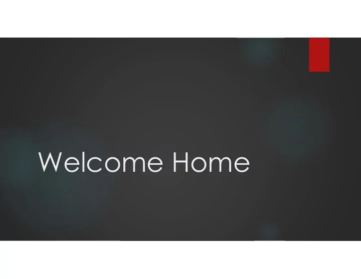 welcome home attitude epistle to titus