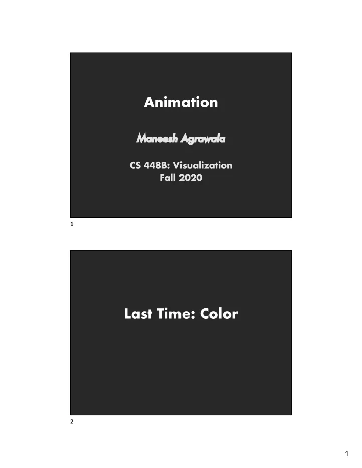 animation
