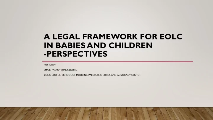 in babies and children
