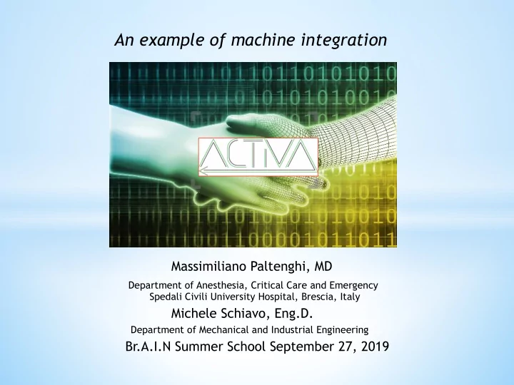 br a i n summer school september 27 2019 activa a