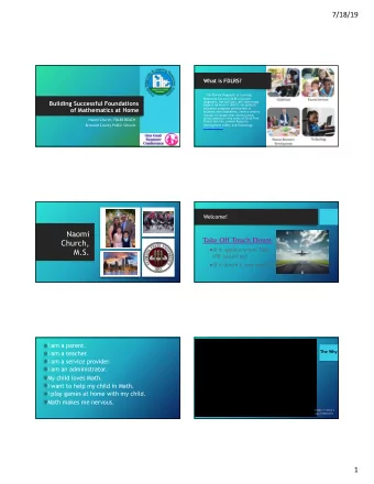 7/18/19  What is FDLRS?  The Florida Diagnostic &amp; Learning  Resources System (FDLRS)