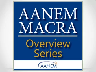 Quality Payment  Program  Millie  Suk, JD, MPP  AANE  M He a lth Po lic y  Dire c to r  American