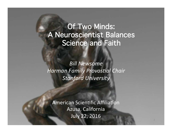 of two o minds a neuros oscientist balances sc science