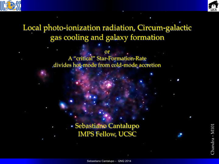 local photo ionization radiation circum galactic gas