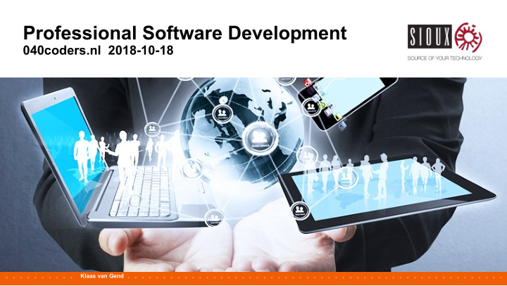 professional software development