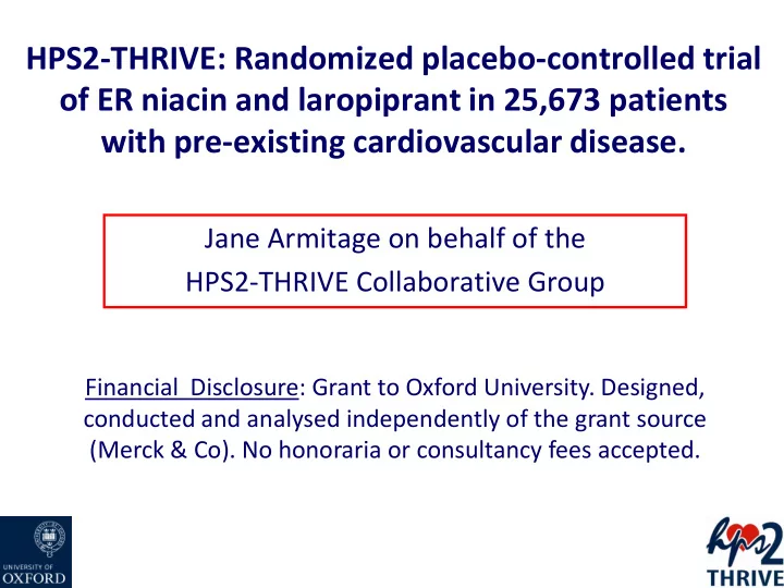 of er niacin and laropiprant in 25 673 patients