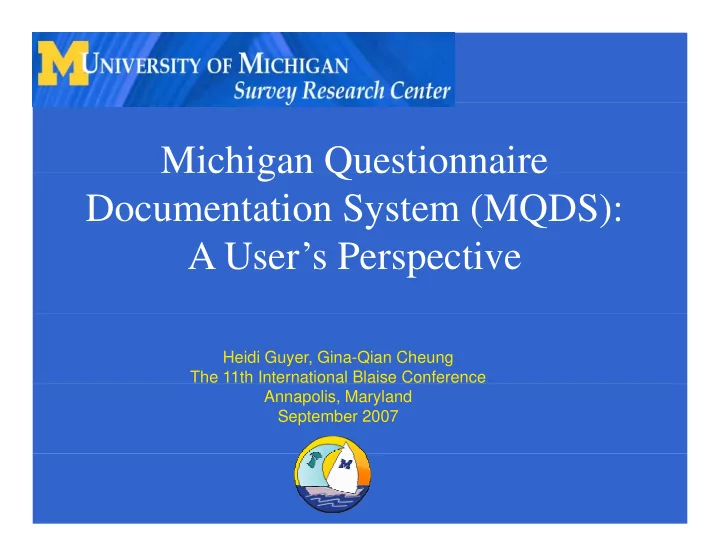 michigan questionnaire c ga quest o a e documentation