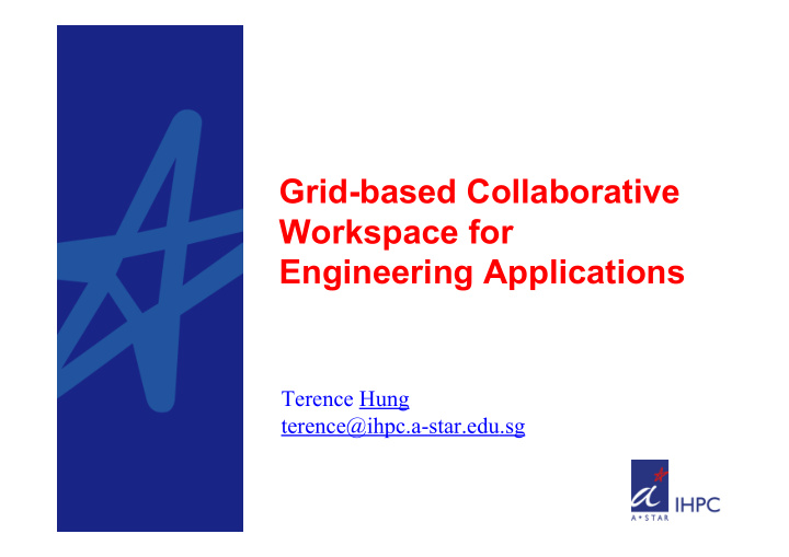 grid based collaborative workspace for engineering