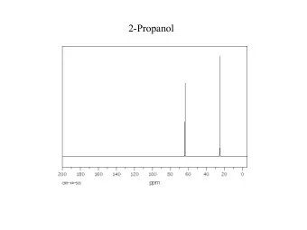 2-Propanol  5  4  3  2  1  0  PPM  4.2  372.4  4.1  366.3  4.0  360.0  353.8  3.9  347.7  3.8