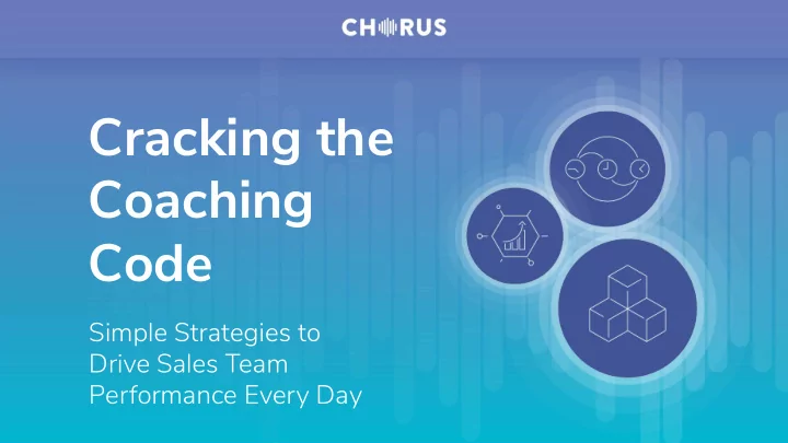cracking the coaching code