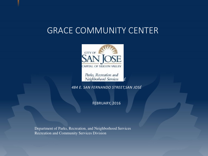 grace community center