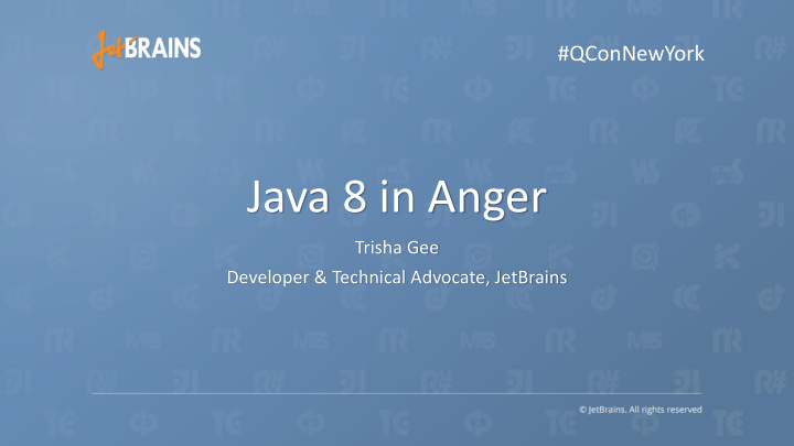 java 8 in anger