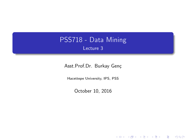 pss718 data mining