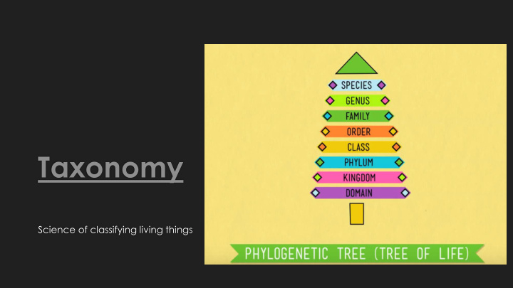 taxonomy