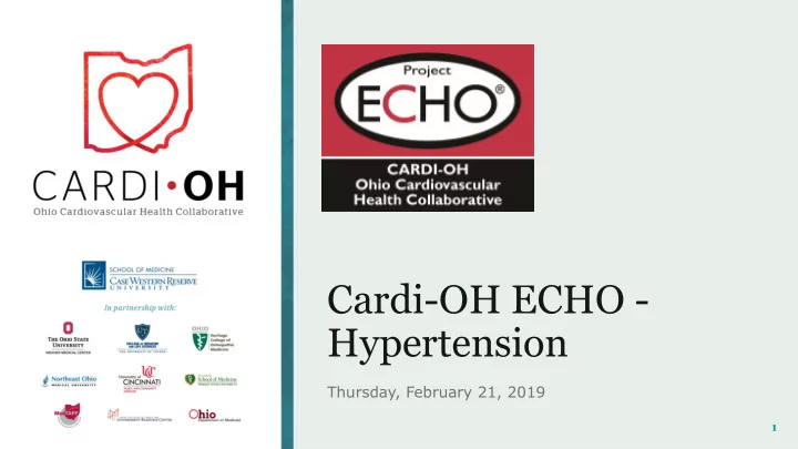 cardi oh echo