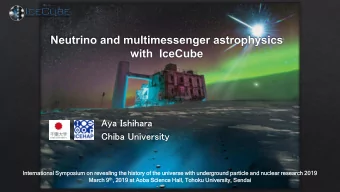 Internati  national  onal Symposium  mposium on reveal  alin  ing  g the histor  ory of the univer