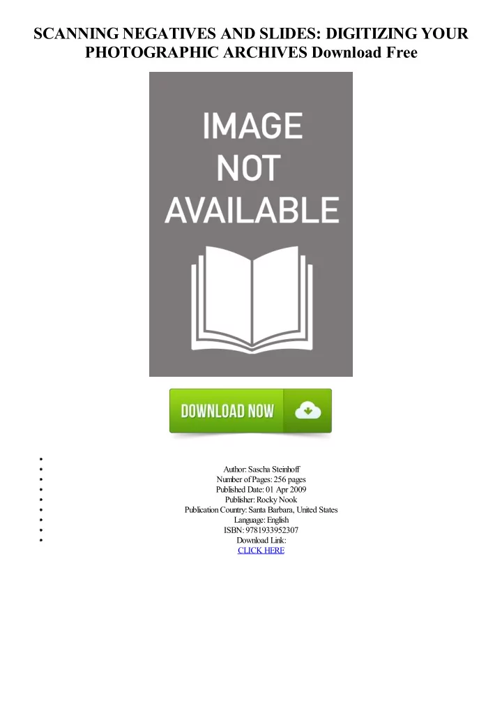 scanning negatives and slides digitizing your