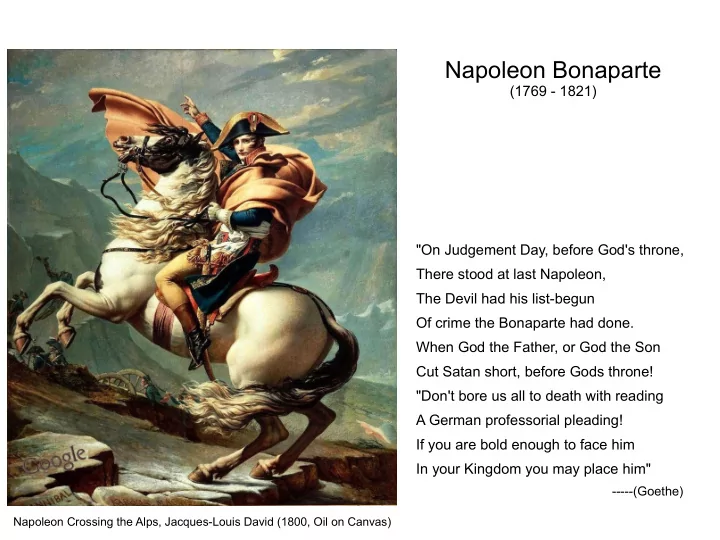 napoleon bonaparte