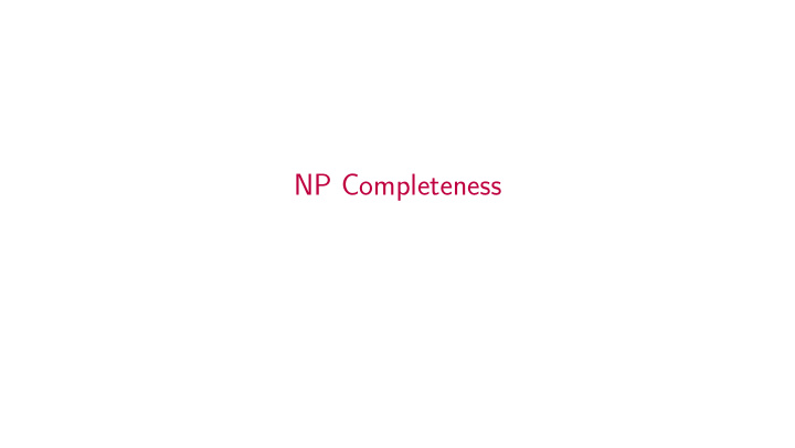 np completeness np completeness was introduced by stephen