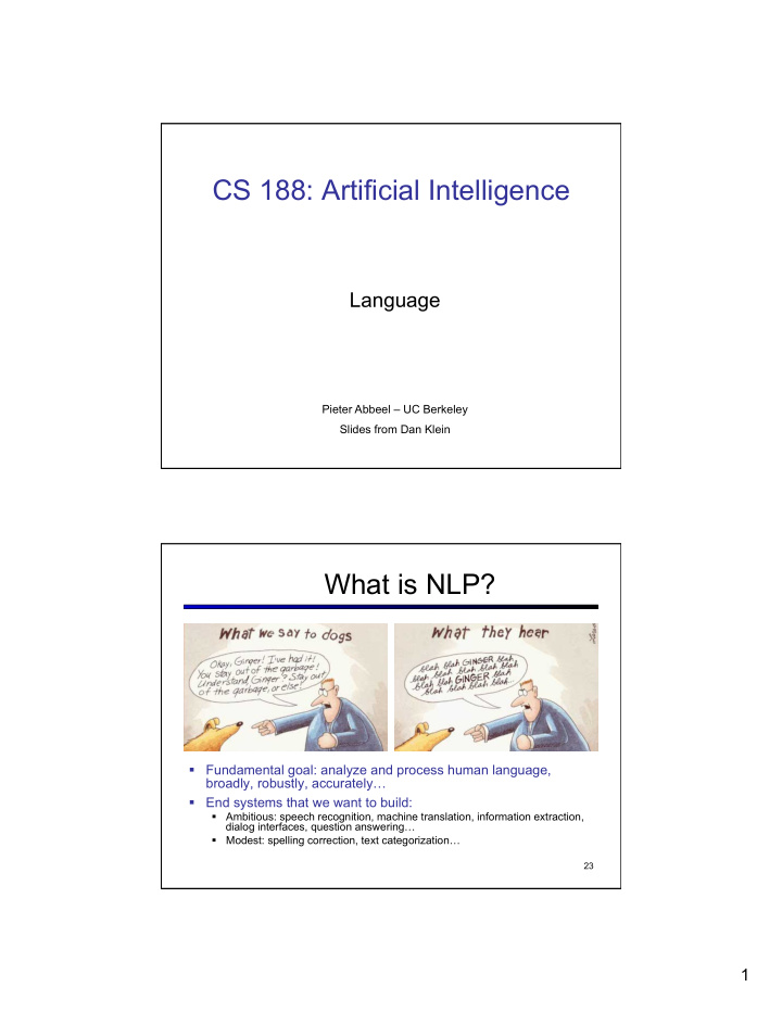 cs 188 artificial intelligence