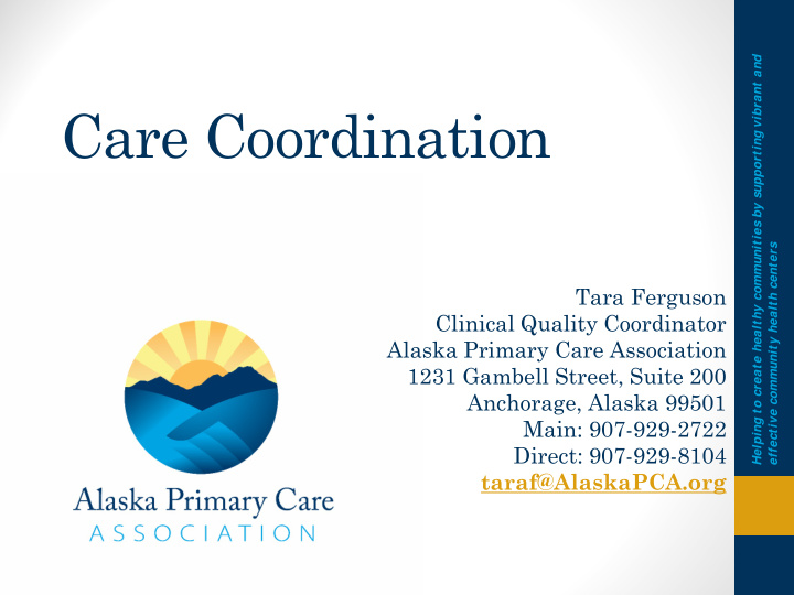 care coordination
