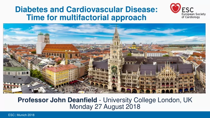 diabetes and cardiovascular disease time for