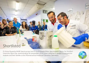 Shortlisted  Dr Ketan Ruparelia (NMR Spectroscopy) and Dr Jinit Masania (Mass Spectrometry) at the