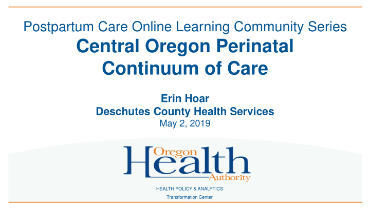 continuum of care