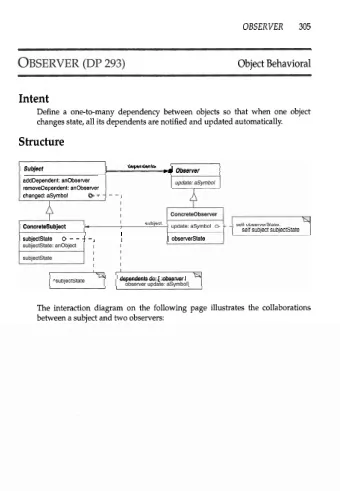 Intent  Define a one-to-many dependency between objects so that when one object  changes state, all