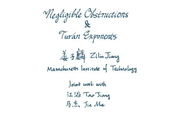 #  forbidden subgraph  CONI F o r every bipartite graph F , t h e r e  Q  r  e x i s t s  E  s t =