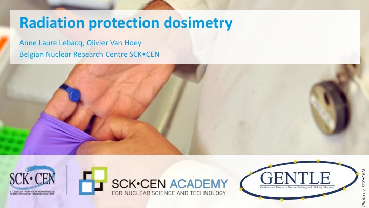 radiation protection dosimetry