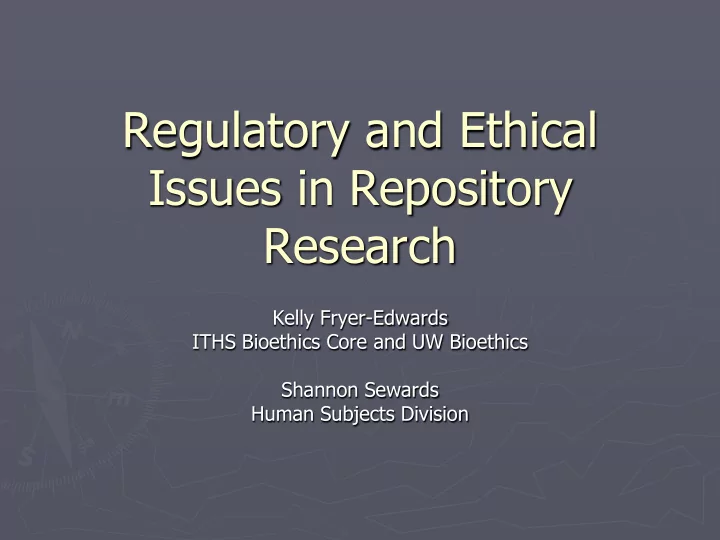 issues in repository