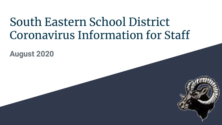 south eastern school district