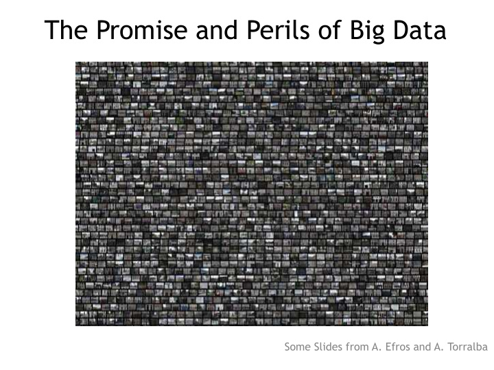 the promise and perils of big data