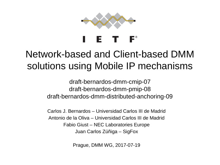 network based and client based dmm solutions using mobile