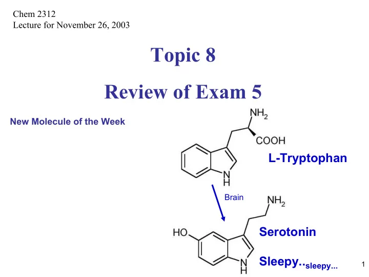 topic 8 review of exam 5