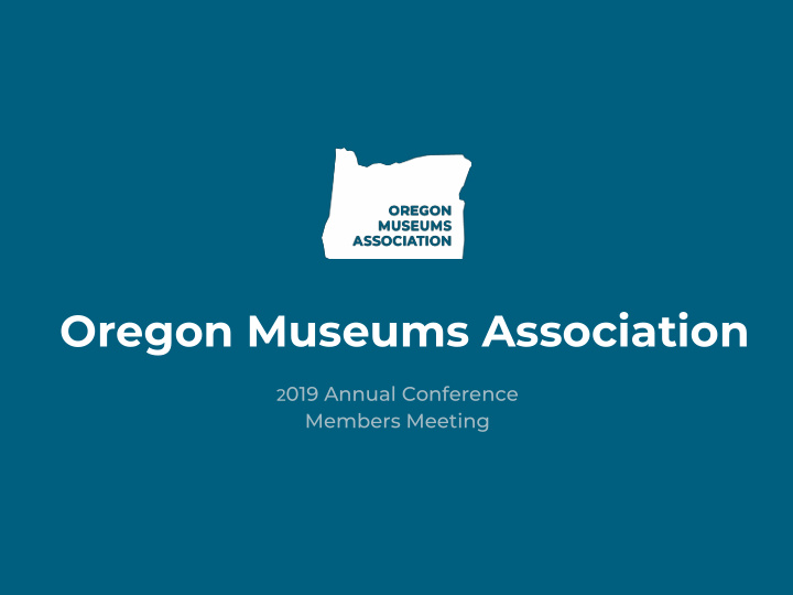 oregon museums association
