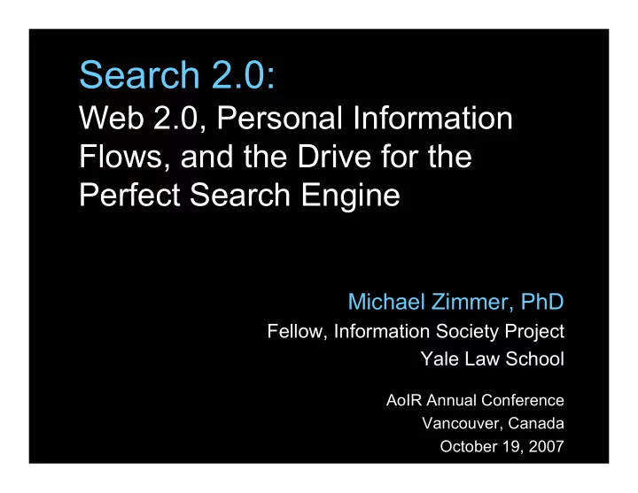 search 2 0