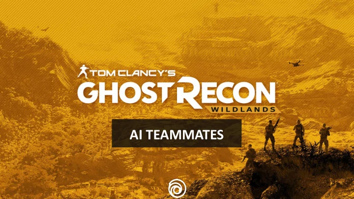 ai teammates put the player back at the
