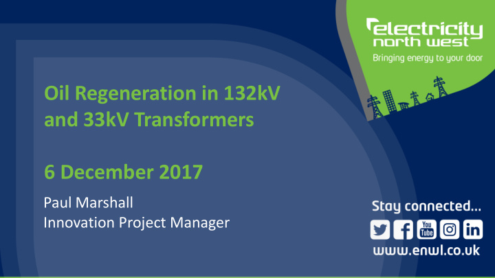 oil regeneration in 132kv and 33kv transformers 6