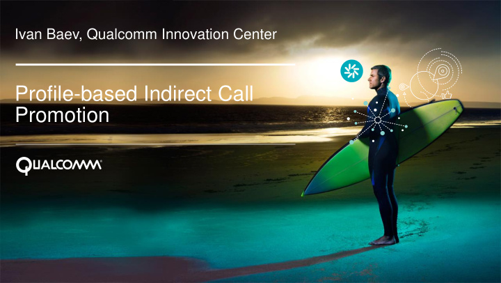 profile based indirect call promotion
