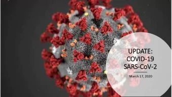 UP  UPDATE:  COVID-19  SARS  RS-Co  CoV-2  March 17, 2020  LOU  OUISIANA A  AS OF  OF 9:  9:30 A