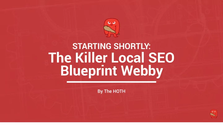 the killer local seo blueprint webby