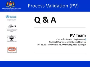 Q &amp; A PV Team Centre for Product Registration |  National Pharmaceutical Control Bureau  Lot