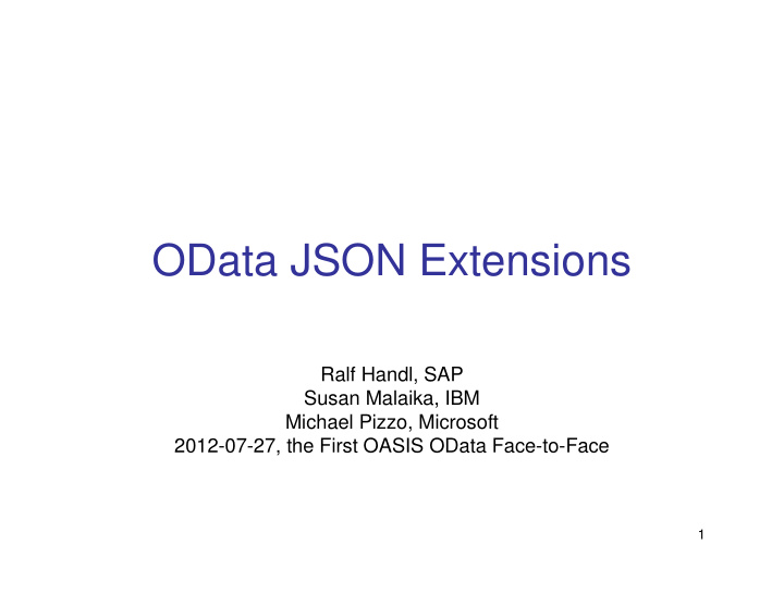 odata json extensions