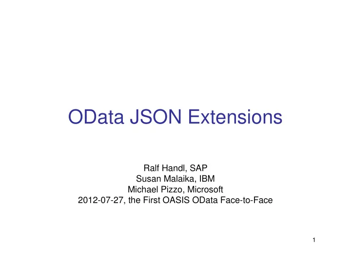 odata json extensions