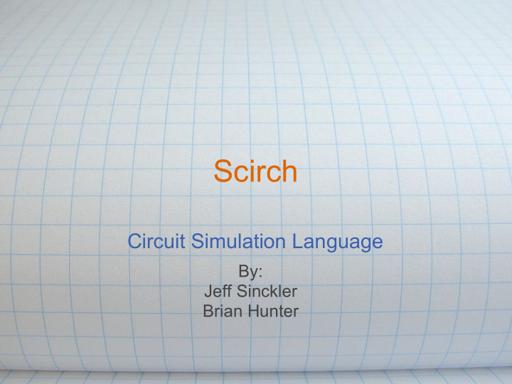 scirch